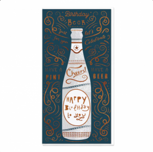 Have A Beer Birthday Card